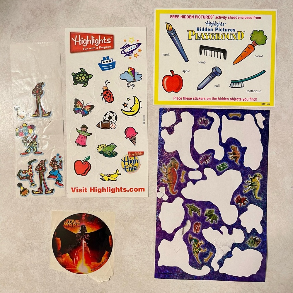Colorful Assorted Sticker Sheets - Picture 3 of 10